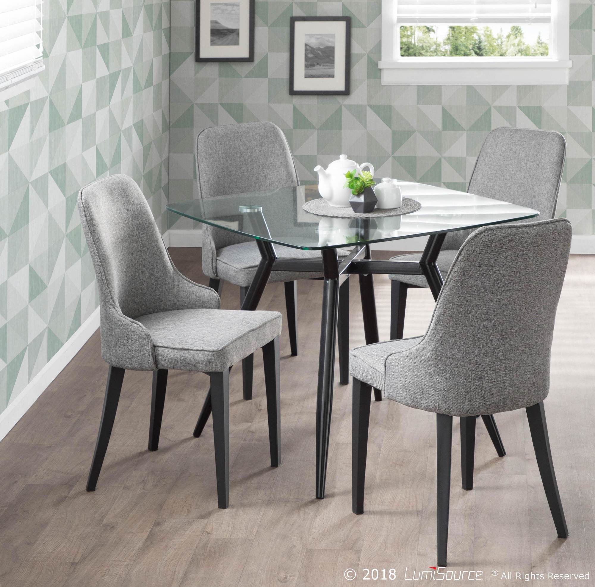 lumisource contemporary dining chair and