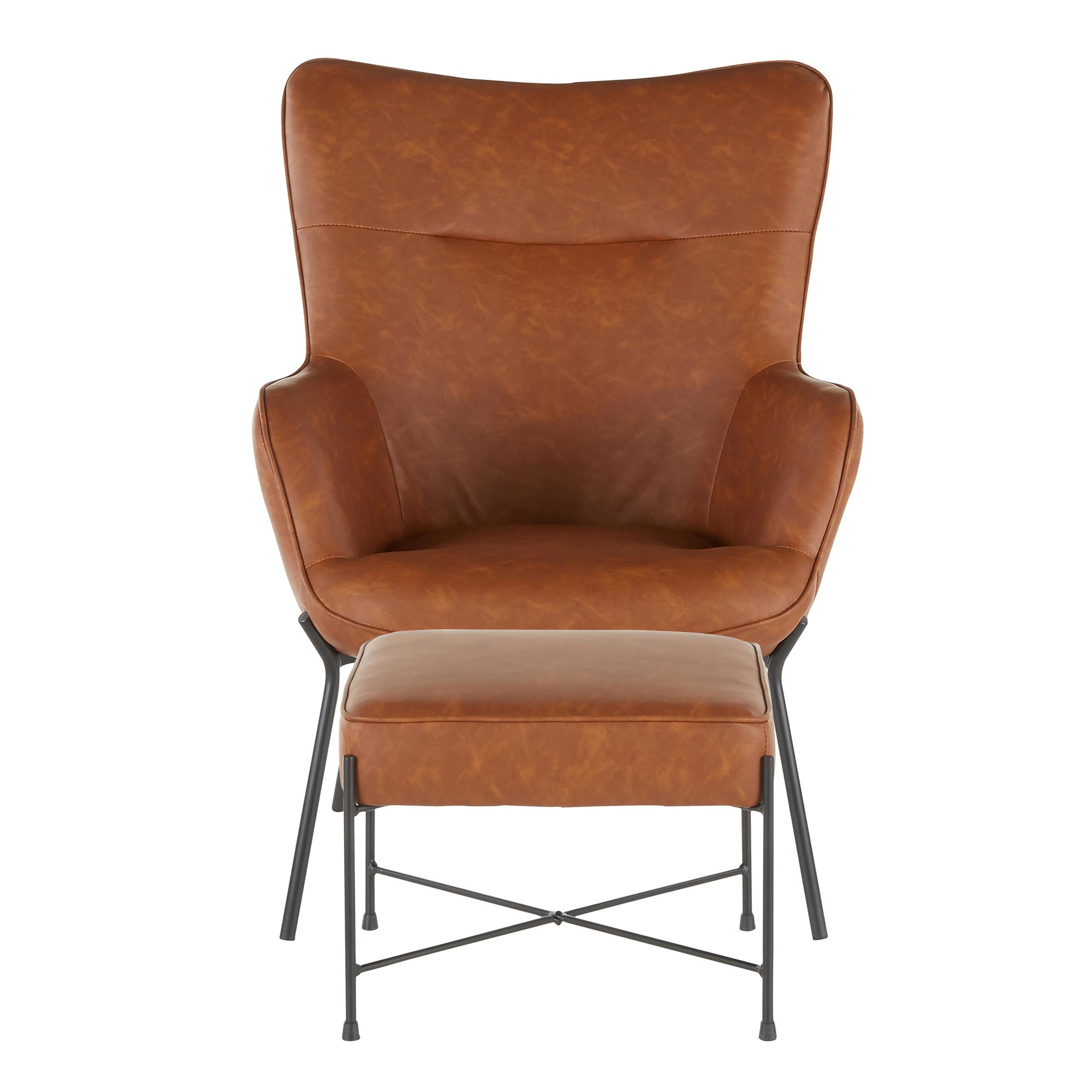 izzy lounge chair with ottoman