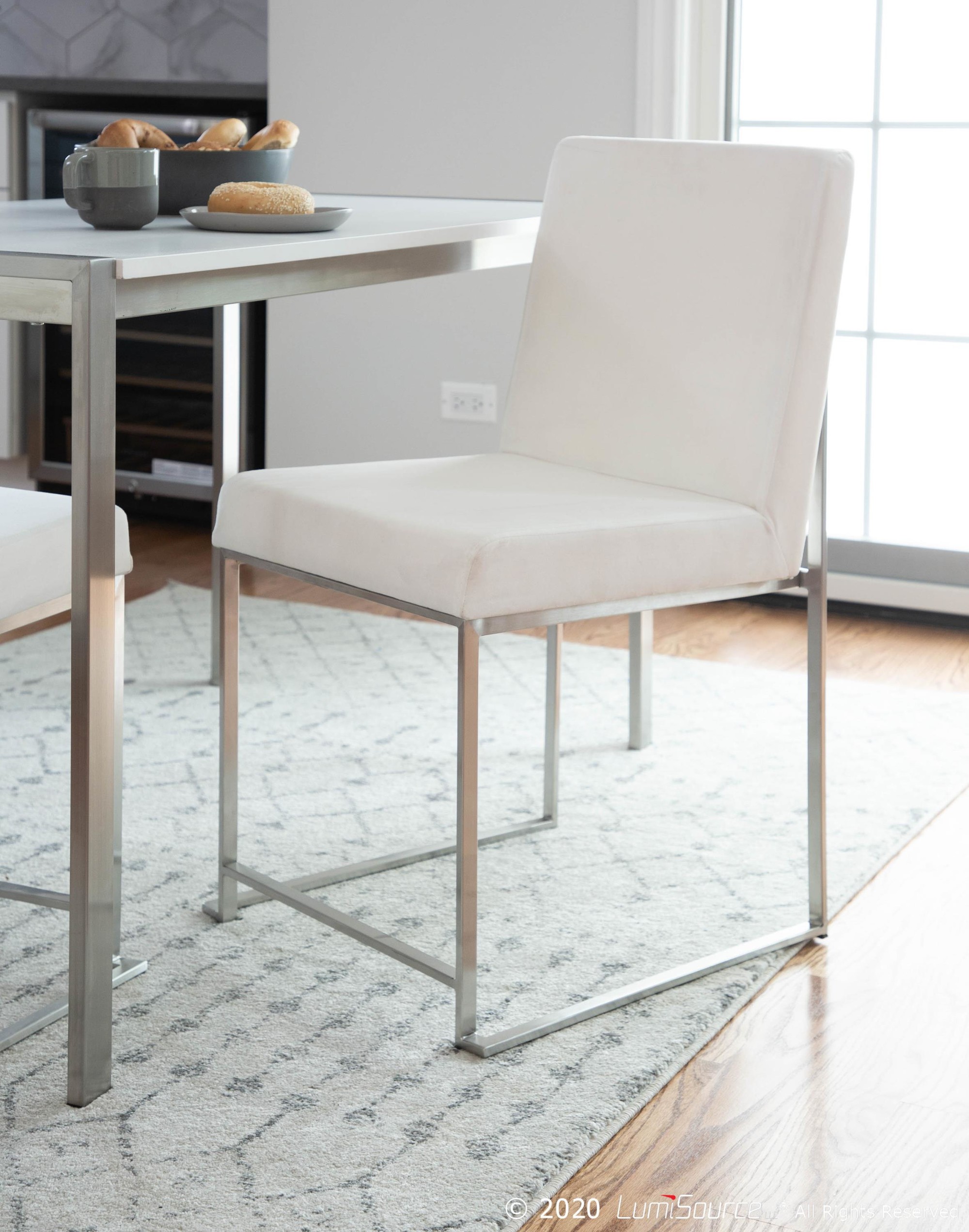 dwell loop leg dining chair