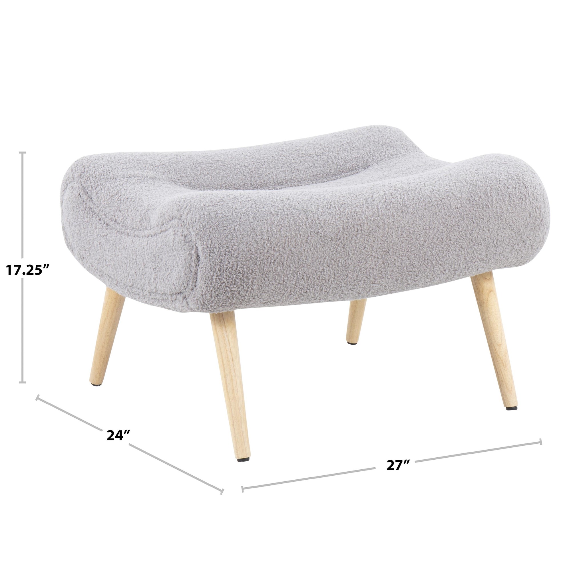 Cloud Comfort Air Chair + Ottoman – Domaine Furnishings & Design