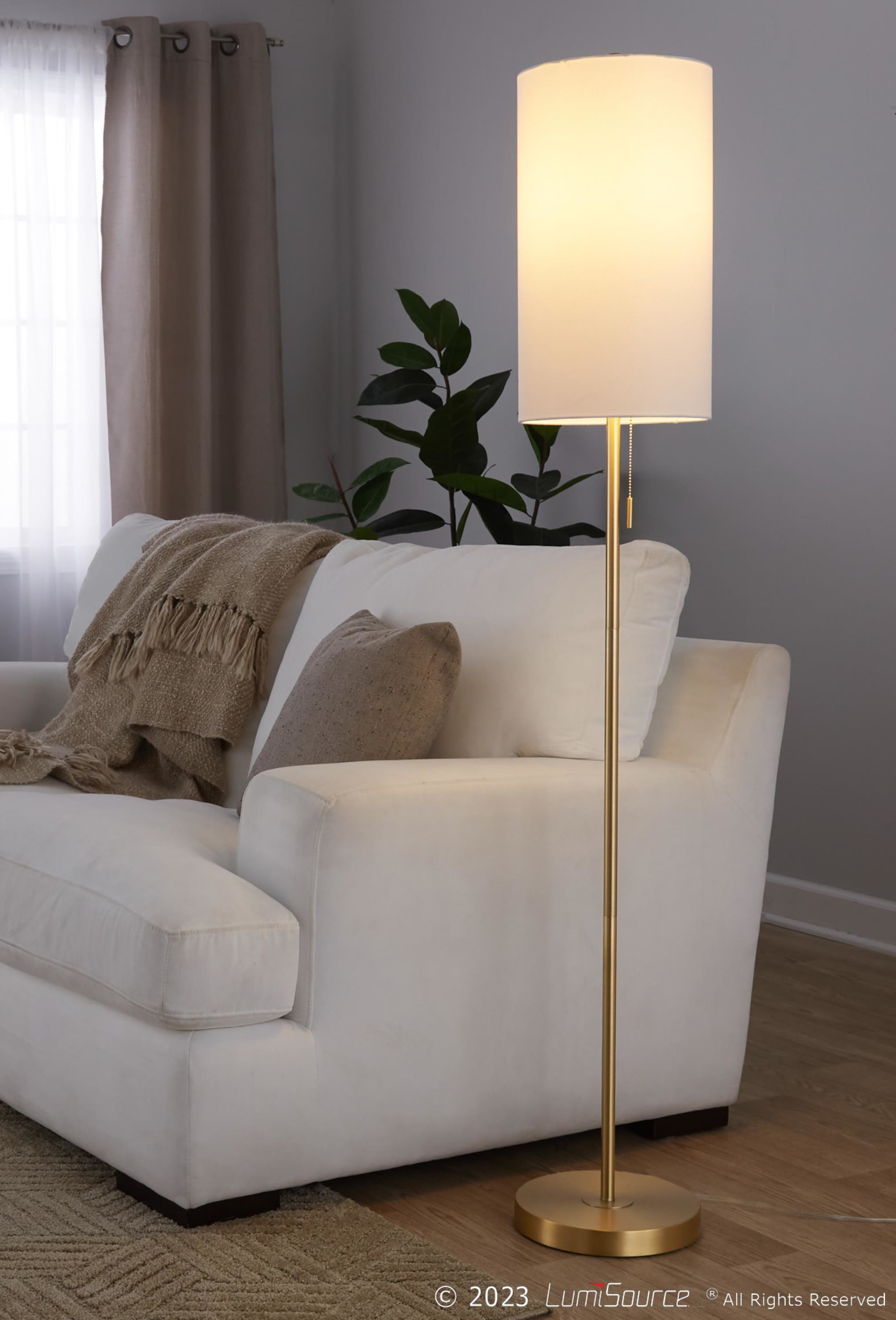 Salon Floor Lamp - LumiSource - Stylish Decor at Affordable Prices