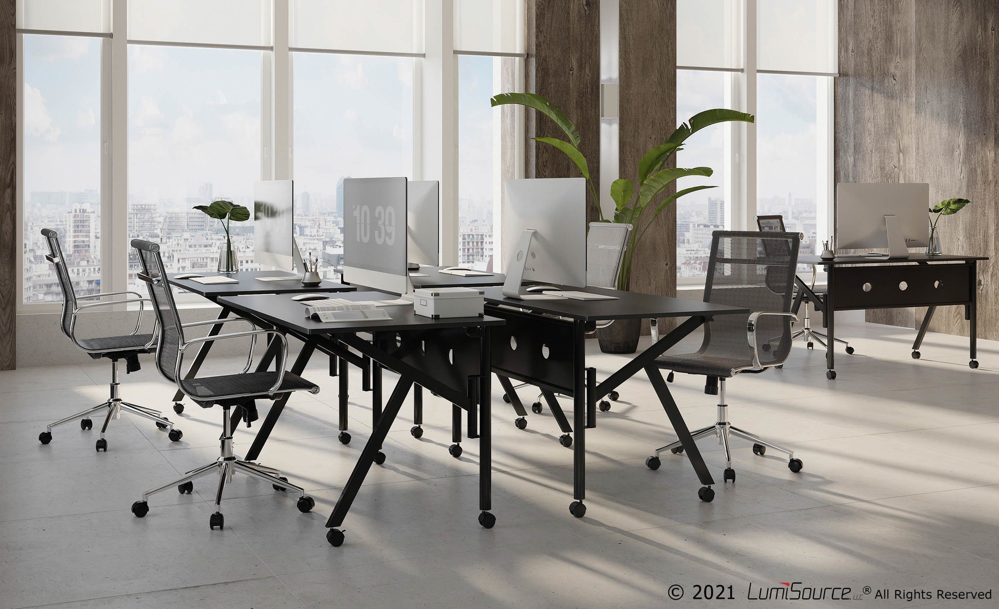 Mirage Office Chair - LumiSource - Stylish Decor at Affordable Prices